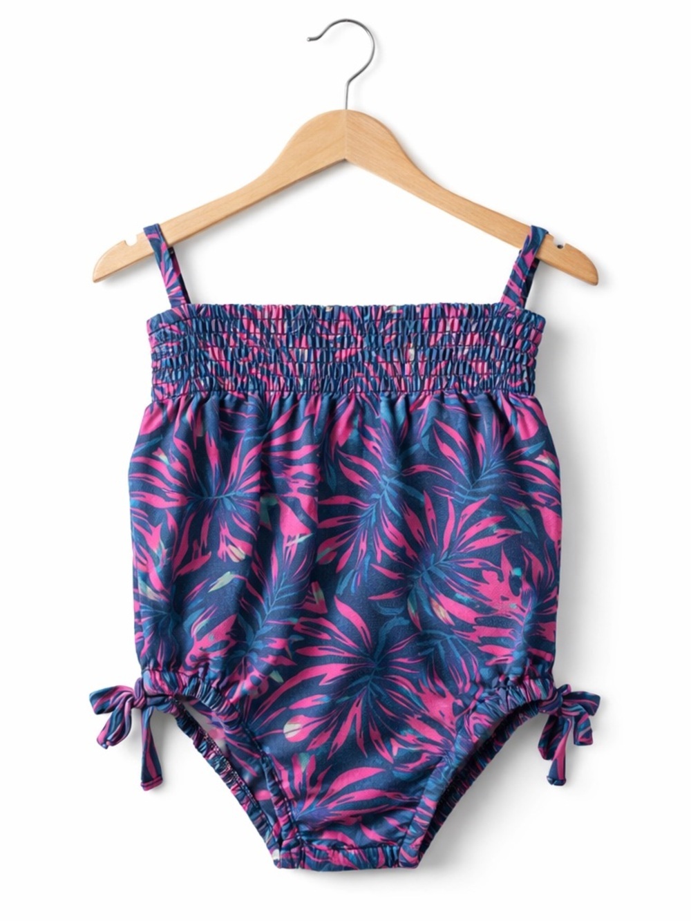 10/$15 George Tropical Print Sleeveless Bodysuit Size 3-6 Months